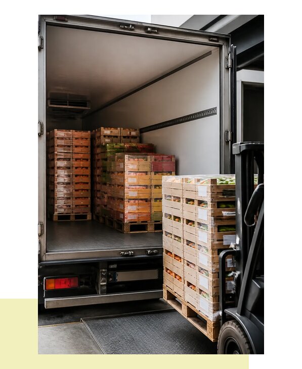 Перевозка сельхозпродукции на паллетах с доставкой в Калугу